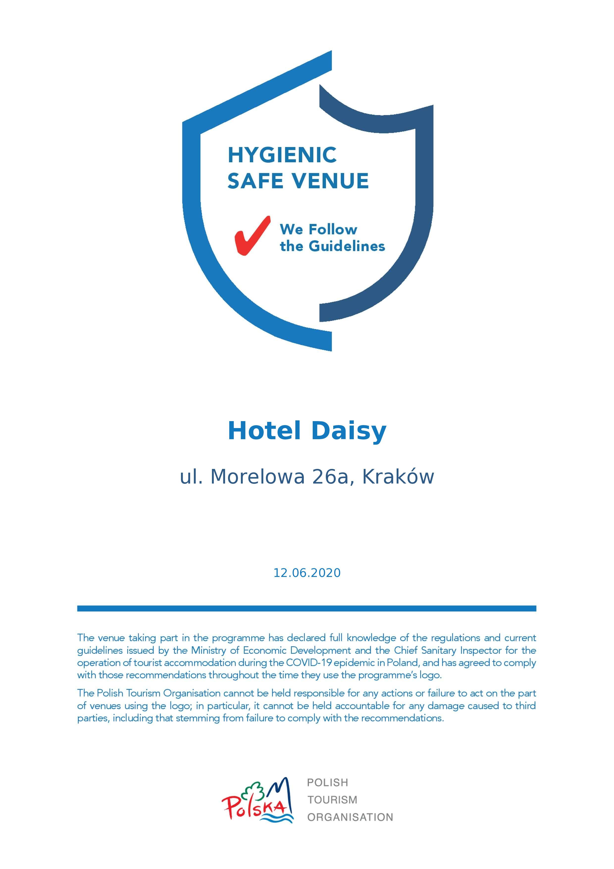 Daisy Superior Hotell Kraków Exteriör bild